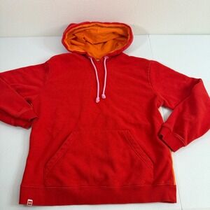 Kids Lego Target Collaboration Hoodie Sweatshirt Red Orange‎ Patchwork Size M